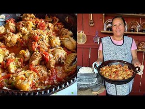 Pollo a la Mexicana con Tortillas A Mano| Receta tradicional