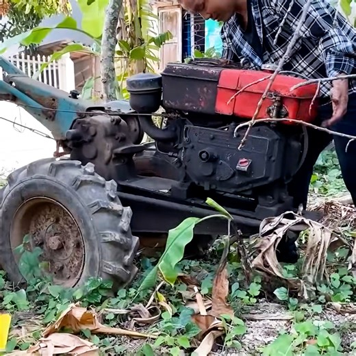 229K views · 3.9K reactions | Restored An Antique Tractor For An Old Farmer Whose Machine Broke Down And Had To Leave It In The Garden For Many Years | WT TH Woodworking | Facebook