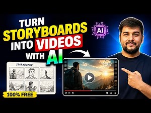 Turn Your Storyboard Into a Full Video for FREE Using AI | Google Flow Tutorial