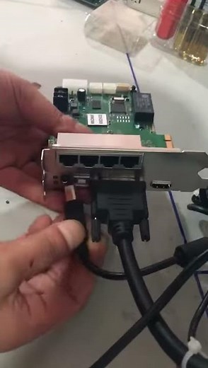 Novastar MSD600 Control Card Testing In LED Display Factory