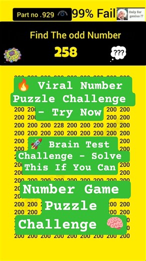 🧠 Tricky Number Game – Are You Smart Enough #game #quiz #quizgame #gaming #riddles