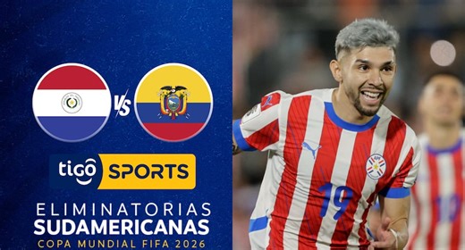 TiGo Sports transmitió el partido Paraguay vs. Ecuador (0-0) por la fecha 17 de las Eliminatorias al Mundial 2026