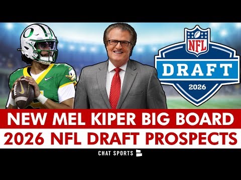 Mel Kiper 2026 NFL Draft Big Board - Latest Top 25 NFL Draft Prospect Rankings