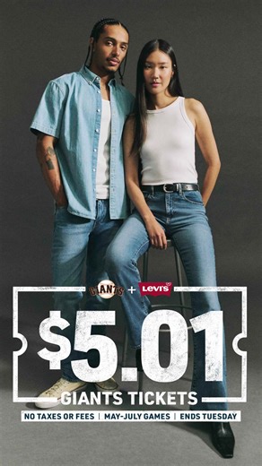 Flash Sale! $5.01 Giants tickets! | San Francisco Giants