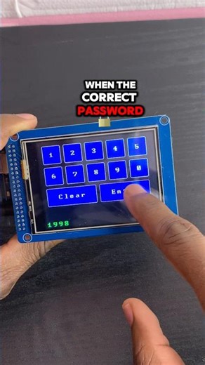 TouchPass with TFT Display & Arduino Mega 2560