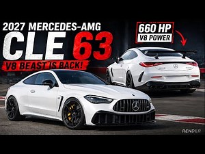 2027 Mercedes AMG CLE 63 V8 Is Finally Coming