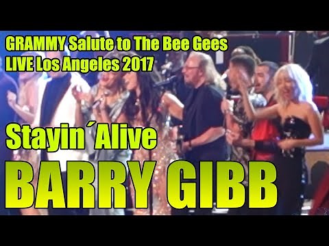 BARRY GIBB and All-Star-Ensemble - Stayin´ Alive - LIVE Salute to THE BEE GEES, L.A,, Feb 14th 2017