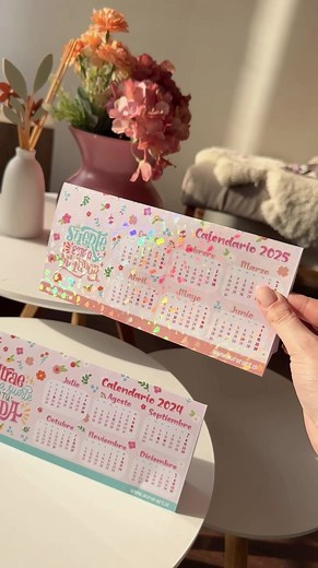 Calendario de Escritorio en PDF y Editable | Plantillas para Imprimir