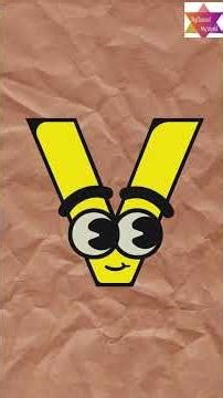 Letter V Song for Kids| #vase & #vultures|#alphabets #learning Video| #abcsforkids #kids #letter