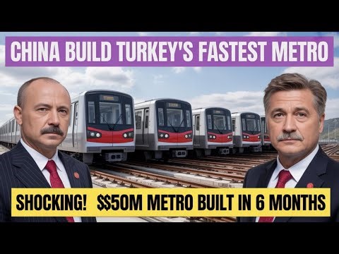 27 Countries Rejected This Metro Project — China Delivered It in Record Time: 6 Months