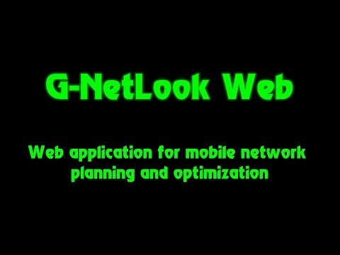 G-NetLook Web - main features