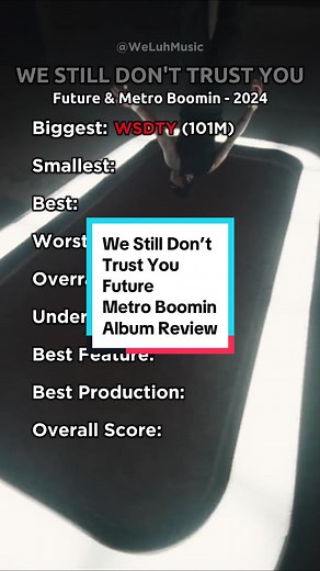 Future & Metro Boomin Album Review: We Still Don't Trust You