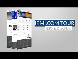 How To Use IRMI Exposure Survey Questionnaire & Checklists
