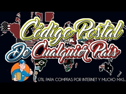 ¿Cómo saber el Código Postal de Cualquier País? | Códigos Postales y ZIP del MUNDO