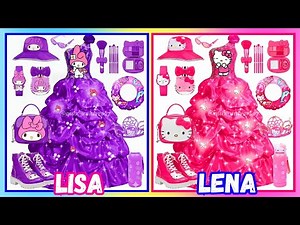 Lisa or lena 🩵❤️Design Comparison Video | How Visual Elements Create Impact #trending #challange