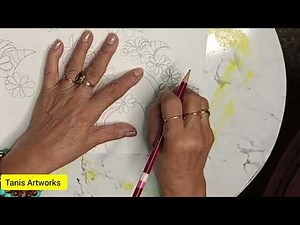 How To Draw a Jasmine Flower| Easy Jasmine Flower Drawing Tutorial For Beginners|