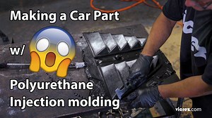 Making an Car Part with Polyurethane injection molding Subscribe For...
