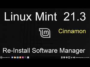 Linux Mint 21.3 - Cinnamon - Tips for Slow Software Manager.