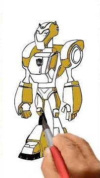 How to draw Bumblebee #drawing #kids #cartoon