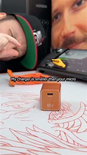 Ugreen Nexode Air is a tiny charger, BIG power! #iphonecharger #macbookcharger #tech #technology