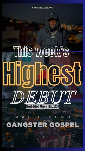 CM3000 Fusion Top 40 — Highest Debut. Chart dated 2026-03-12.