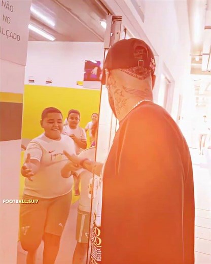 Neymar and Ronaldo are loved by Kids ❤️