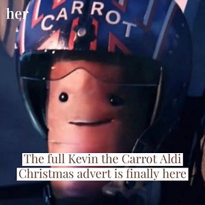 83K views · 1.5K reactions | The full version of Aldi's new Kevin the Carrot advert is finally here and we LOVE it  | Her.ie | Facebook