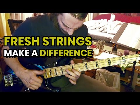 That Fresh-String Sound On Bass Guitar. Nothing Else Like It.