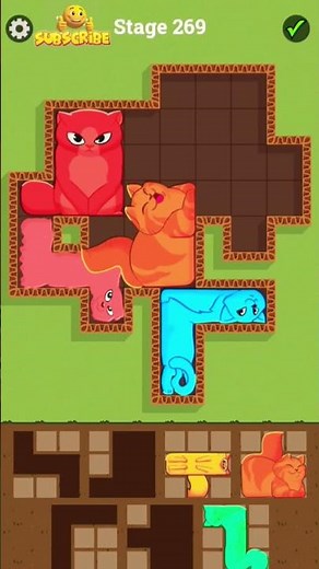 Puzzle Cats Level {{383}} | Can You Solve It? 🐱🧩 #Shorts