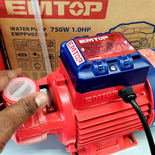 EMTOP EWPPV07501 Peripheral Water Pump | 1HP Copper Motor | EMTOP 1 HP water pump unboxing
