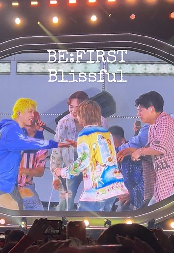 幸せいっぱいありがとう🎄 @BE:FIRST Official BE:FIRST ドームツアーナゴヤドーム やっと参戦できた🤍 #Blissful #BEFIRST #BF_DOMETOUR_2BE