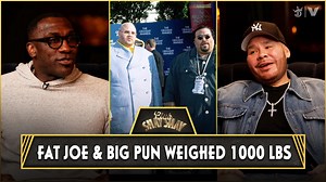 Fat Joe & Big Pun Weighed 1000 LBS Together, Almost Went To Jail At All-You-Can-Eat Buffet & Ozempic “I was like 480lbs — big boy. And Big Pun was 600. I looked small because I’m next to Big Pun. The Big Mac look smaller next to the Double Whooper.” #ClubShayShay​ #fatjoe #bigpun | Club Shay Shay
