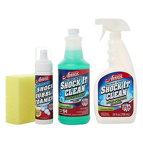 Professor Amos Shock It Clean 32 oz. Concentrate & Bubble Foamer | HSN