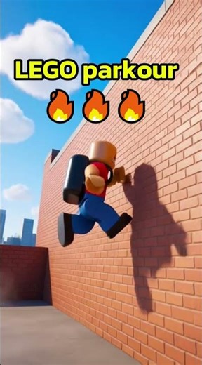lego parkour? #parkour #roblox