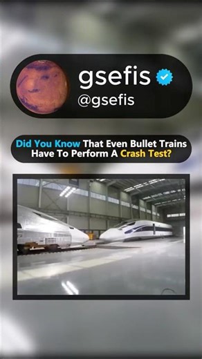 Bullet Train Crash Test
