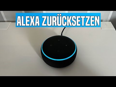Amazon Echo Dot Reset Tutorial | Alexa Reset (German)