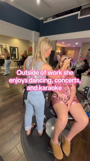 It’s been a while, and it’s time to reintroduce the staff to our newer guests. Today, get to know our newest stylist Emily. She came to us fresh from cosmetology school and decided to put down her own roots right here in St John’s. She is ALWAYS singing or dancing, and we can always count on her for a bright blonde and a good laugh 😘 | Nicole's Salon & Day Spa