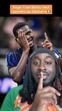 Ange-Yoan Bonny wants to join the Elephants 🇨🇮 #football #225🇨🇮 #elephants #fif #bonny #Shorts