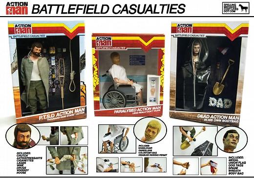 Action Man: Battlefield Casualties | Projects | Darren Cullen