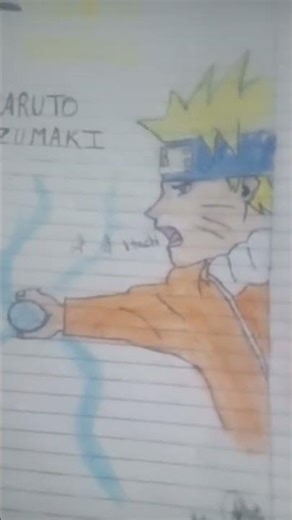 naruto and goku drawing
