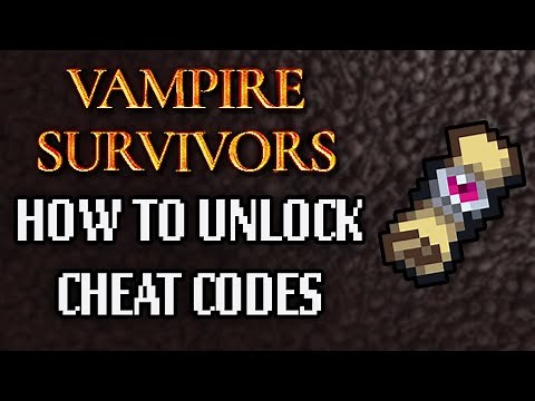 How To Unlock Cheat Codes (Forbidden Scrolls Of Morbane) - Vampire Survivors