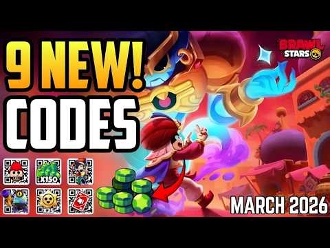 ⚠️MARCH!⚡CODES⚠️BRAWL STARS CODES 2026 | BRAWL STARS REDEEM CODES 2026 | BRAWL STARS QR CODES