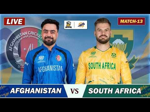AFG vs SA 13th T20 MATCH LIVE, AHMADABAD | ICC WC 2026 | AFGHANISTAN vs SOUTH AFRICA LIVE COMMENTARY