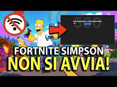 FORTNITE SIMPSON NETWORK ISSUES / How to fix EPIC GAMES STORE offline servers!