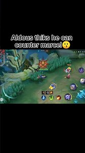 Aldous thiks he can counter marcel 😗#mlbb#gaming