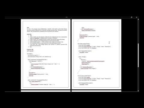 Experiment 8 - MULTITHREADING