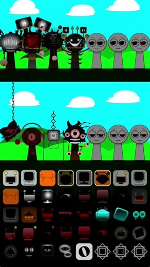 Incredibox sprunki Fun Bot Oren Mr. Computer🖥 Best song 🎹🎼 #sprunki #incredibox #viralshort #oc