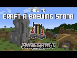 How to Craft A Brewing Stand in Minecraft 1.20 Java