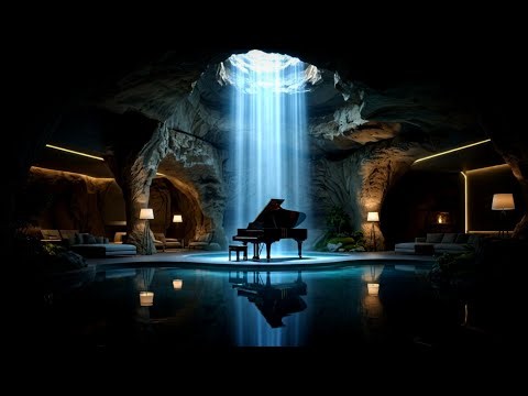 Cave Piano — Moonbeam | 1 Hour Deep Sleep Music | Insomnia & Anxiety Relief