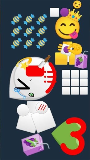 ☺️👑🍬⬜🟣❌💚🤍⚪✔️